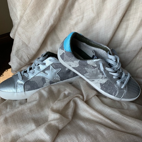 vintage havana camo sneakers